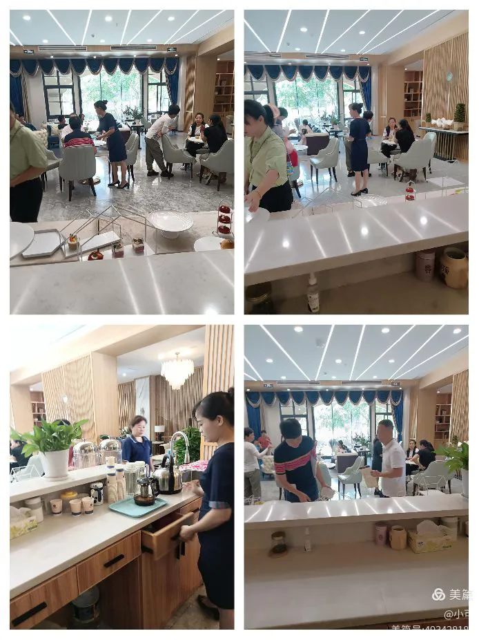 每天下班前整理水吧用过的器具和器皿,做好清洁工作后,将其摆放放回